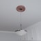 Ekena Millwork PVC Medallion (Canopies up to 7 1/2"), 13"OD x 3 1/2"ID x 1 1/4"P, Metallic Champagne Pink CMP13TRFCP - alternate 8
